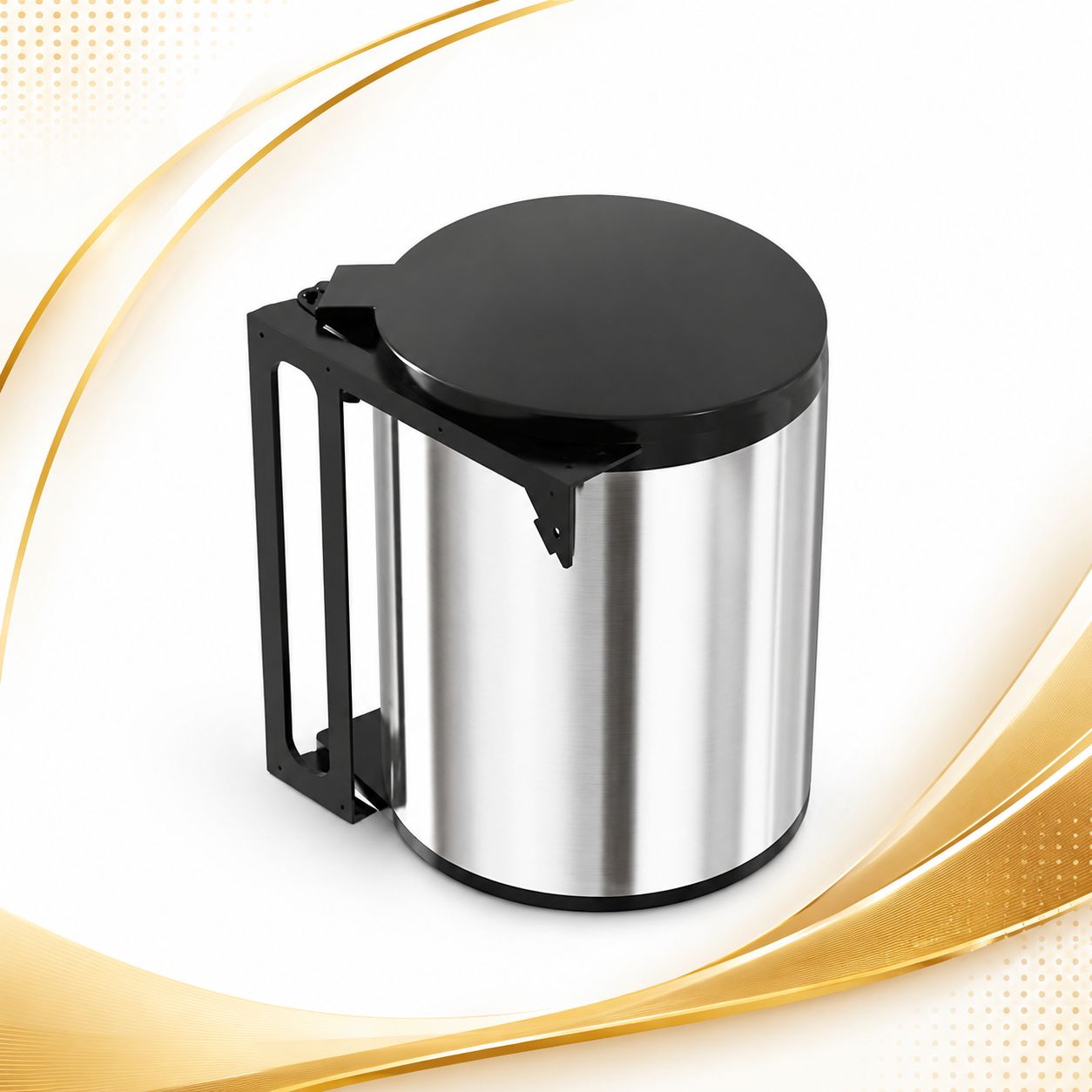 سطل استیل کابینتی برند آکا